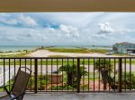 Gorgeous views of Aransas Bay from the private balcony 